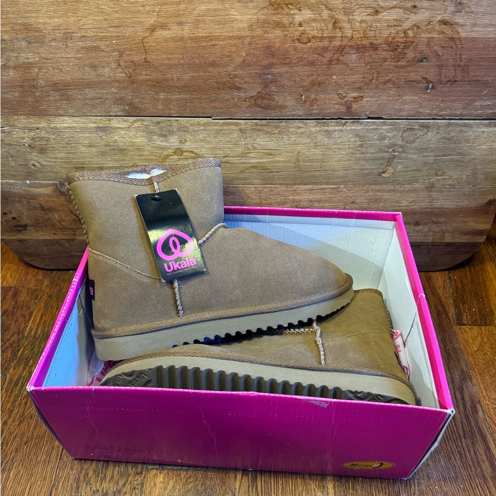 Ukala Brown Ankle Boots